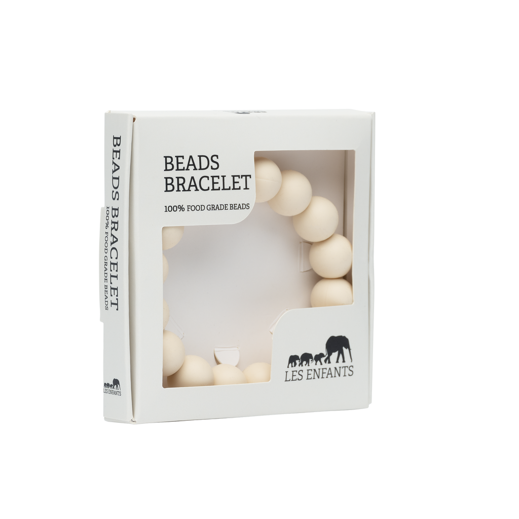 Silikon bitringsarmband- sand