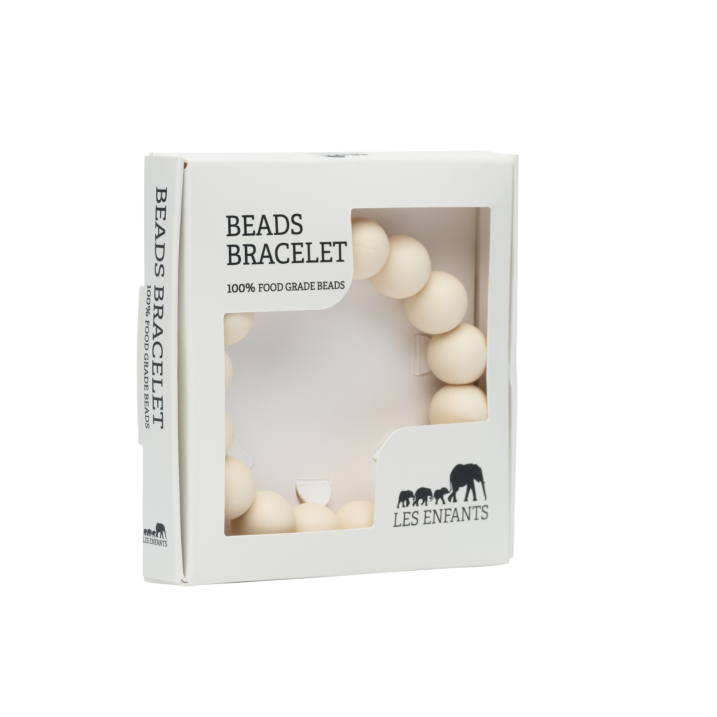 Silikon bitringsarmband- sand