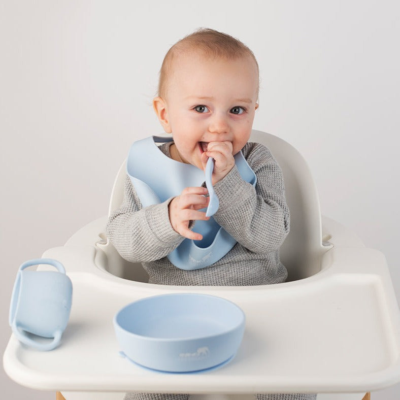 Silikonskedar 2 pack - blå-1