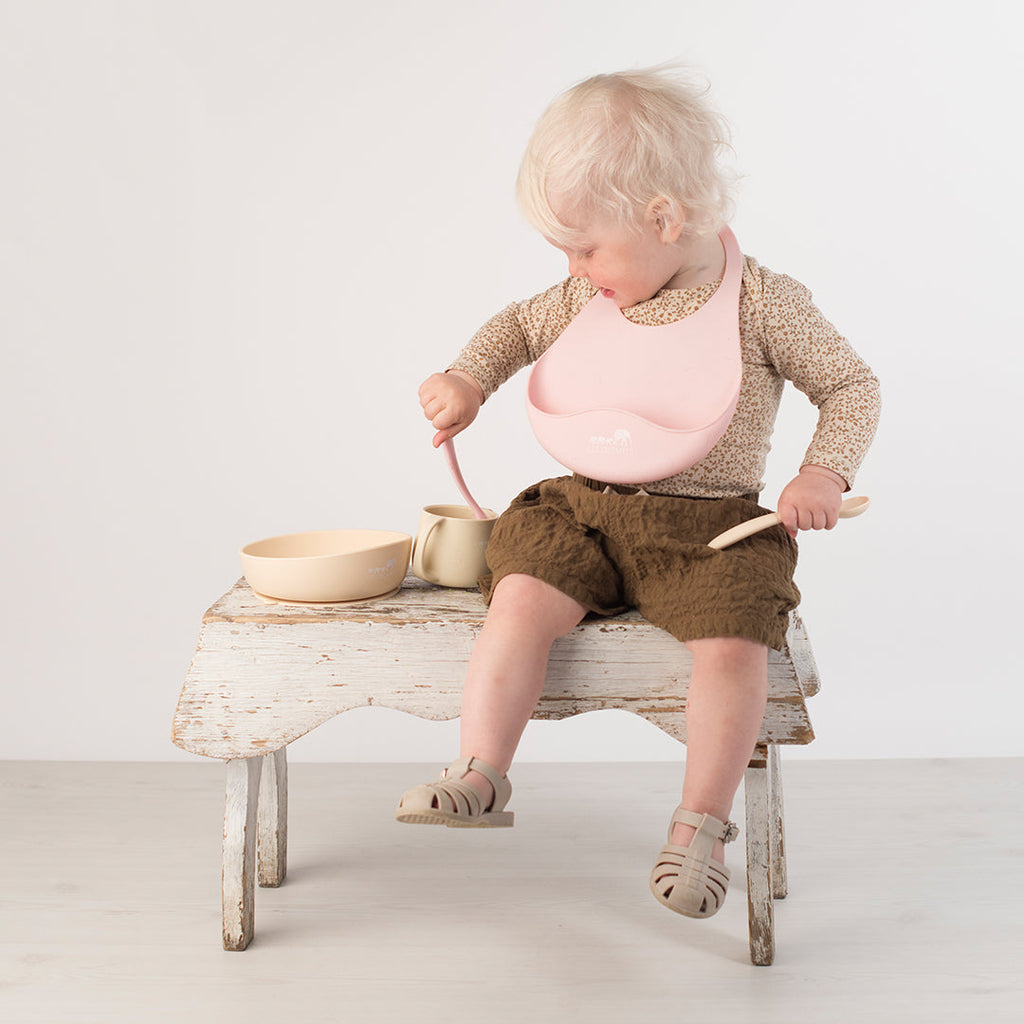 Silikonskedar 2 pack - rosa