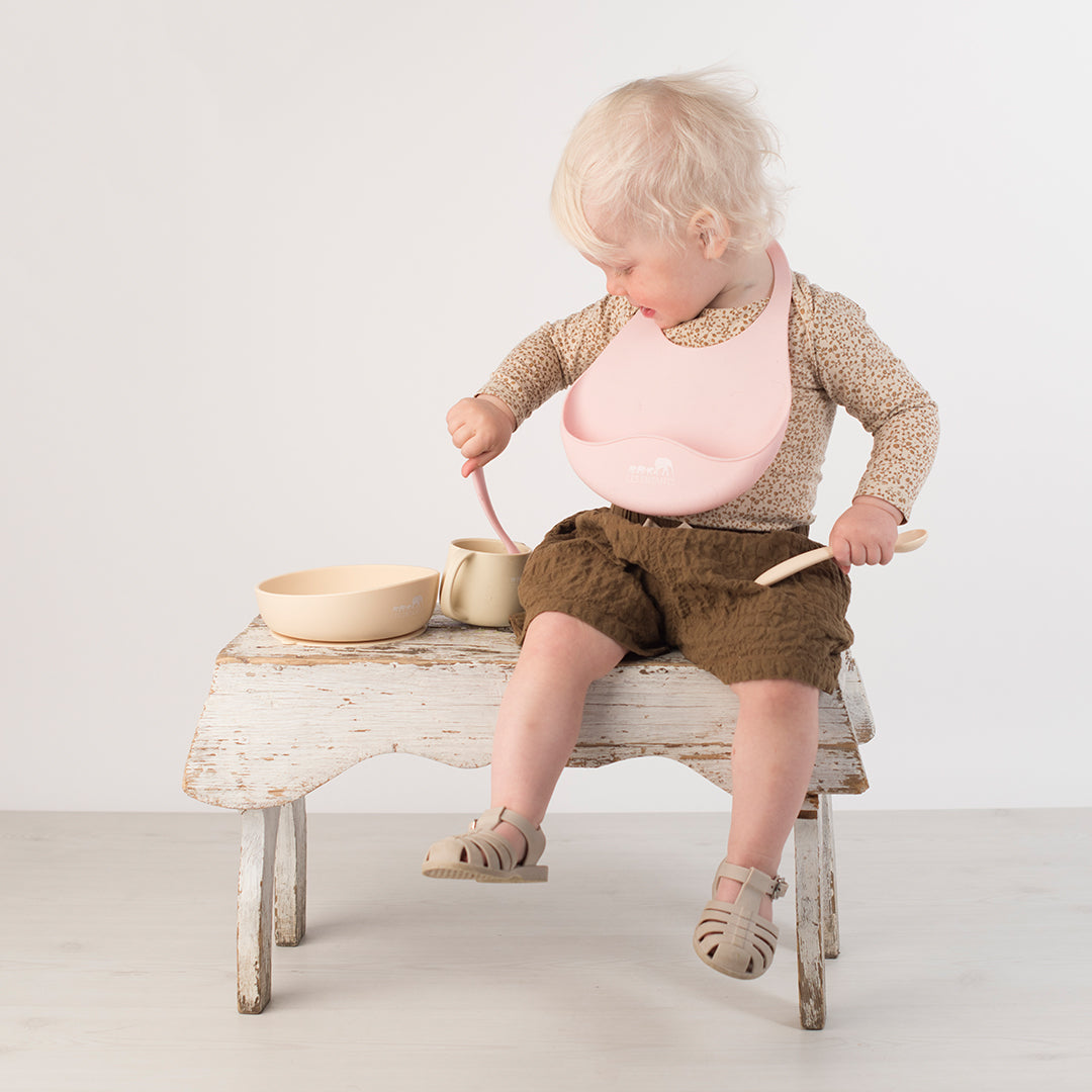 Silikonskedar 2 pack - rosa