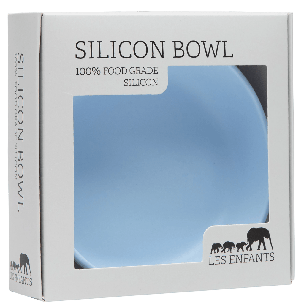 Tallrikset med sugpropp - blå