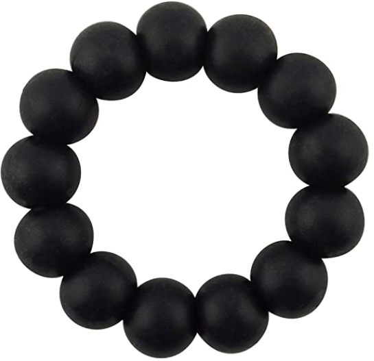 Silikon bitringsarmband- sand