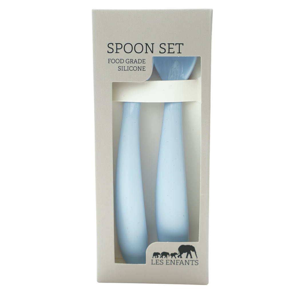 Silikonskedar 2 pack - blå-2