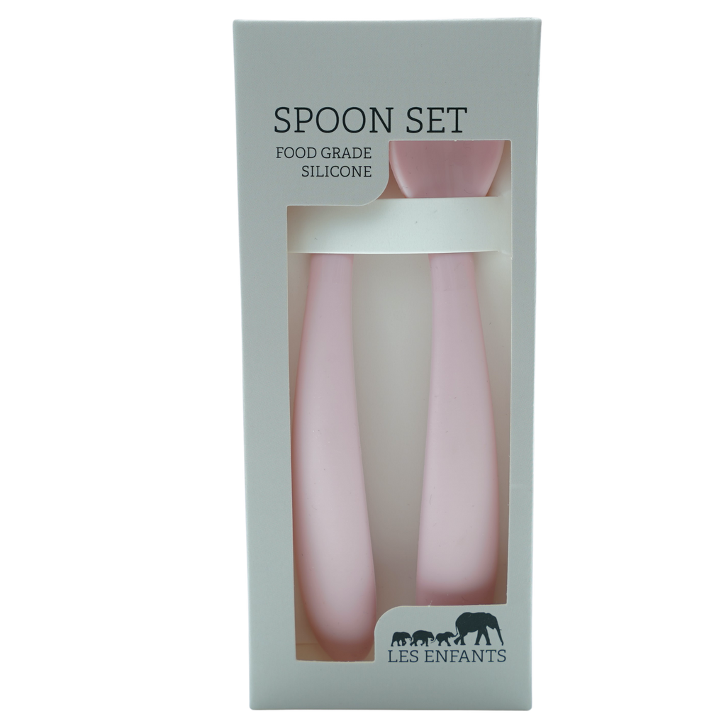 Silikonskedar 2 pack - rosa