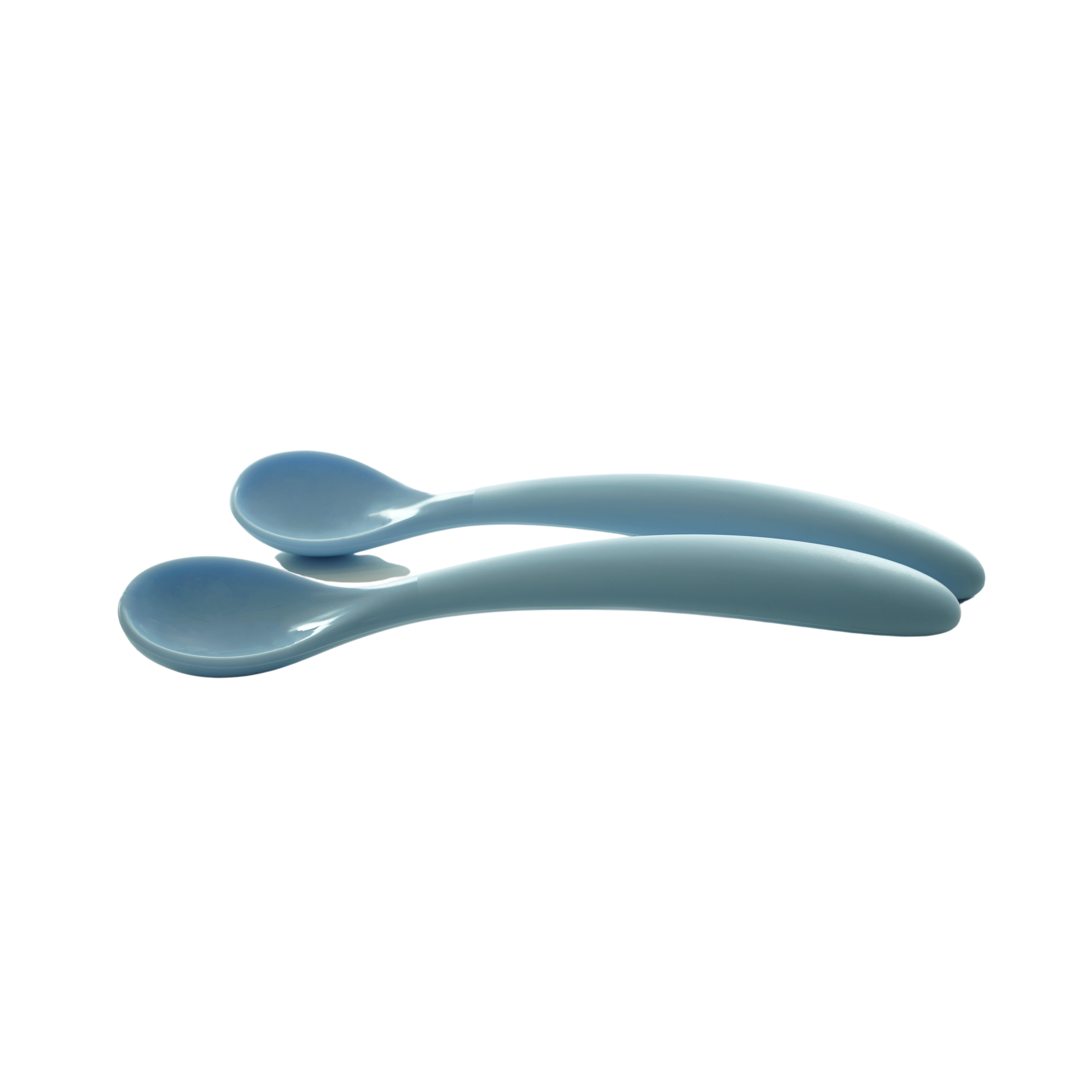 Silikonskedar 2 pack - blå-3