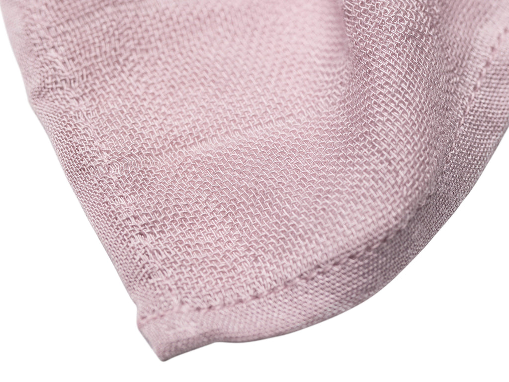 Muslin Squares Pink / White (4-pack)-2